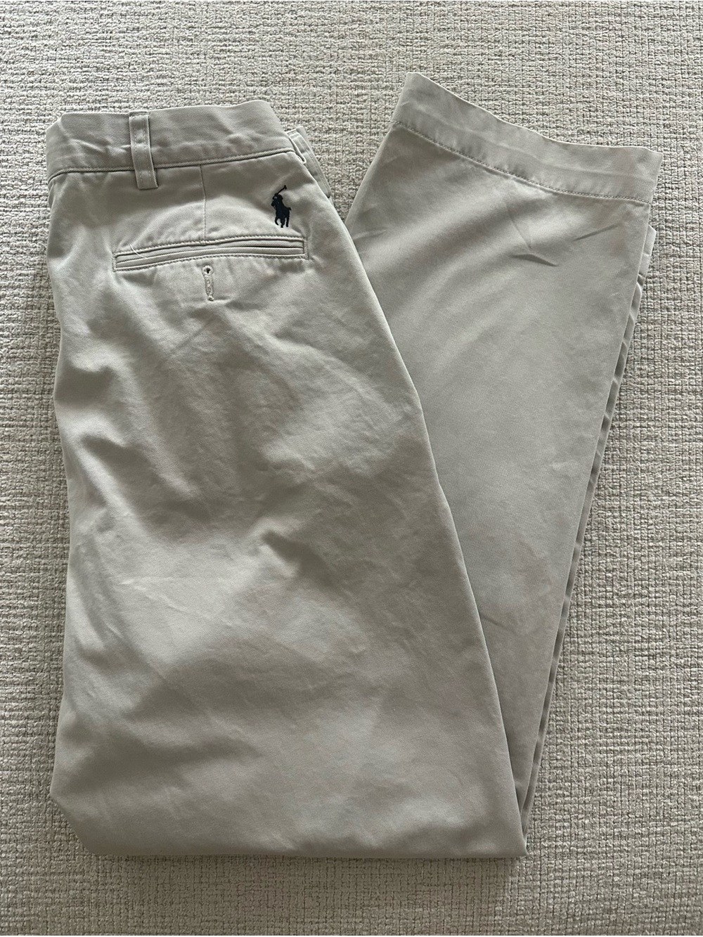 Vintage Polo Ralph Lauren Ethan Pleated Chino Pants -size 34/30